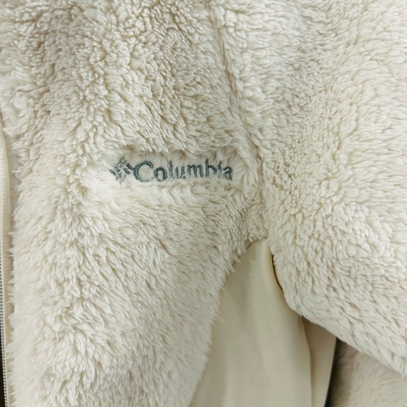 Columbia  Women’s Plush Fleece Jacket, Size XS, Cream - Picture 4 of 11
